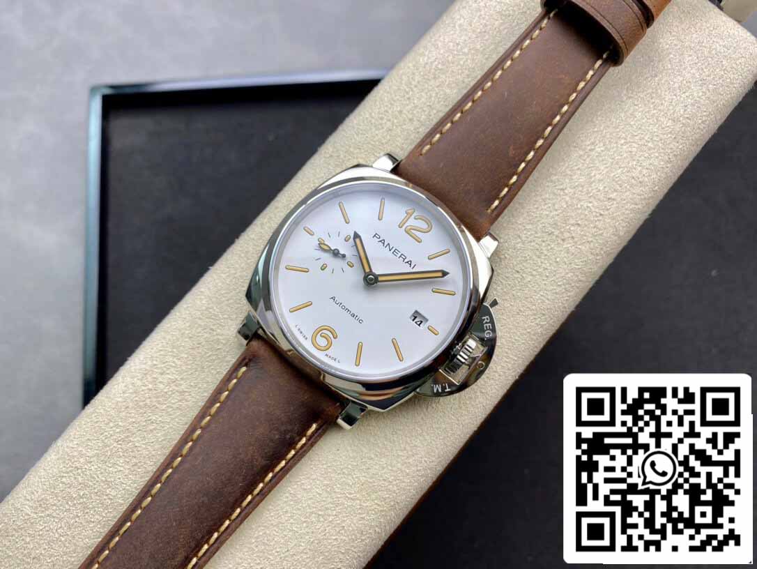 Panerai Luminor PAM01046 1:1 edizione migliore VS Fabbrica quadrante bianco