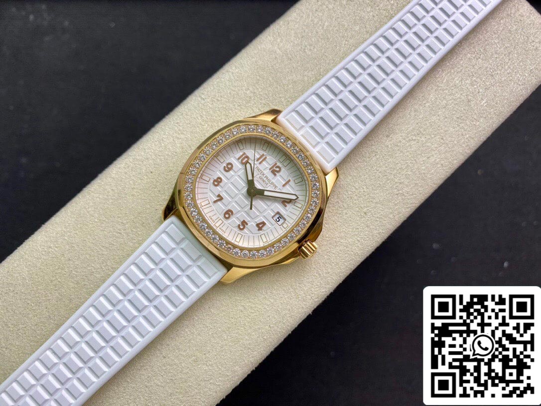Patek Philippe Aquanaut 5067A Quartz movimento 1:1 Best Edition PPF Fabbrica Yellow Gold Case
