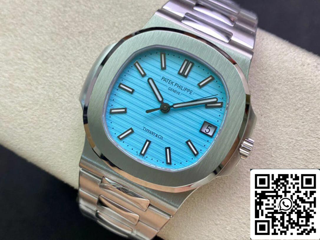 Patek Philippe Nautilus 5711/1A-018 170th Anniversary 1:1 Best Edition PPF Fabbrica Tiffany Blue Dial