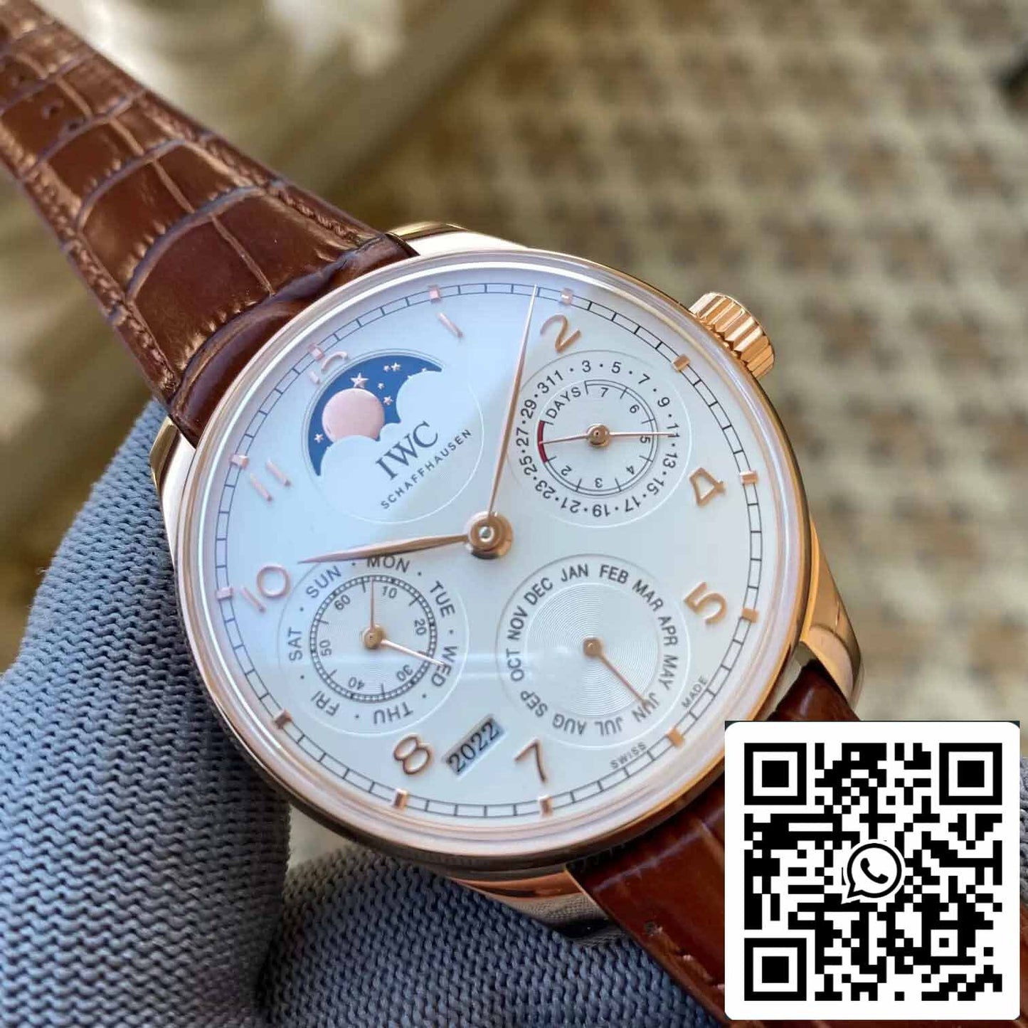 IWC Portuguese Perpetual Calendar IW503302 1:1 edizione migliore APS Fabbrica Red Oro