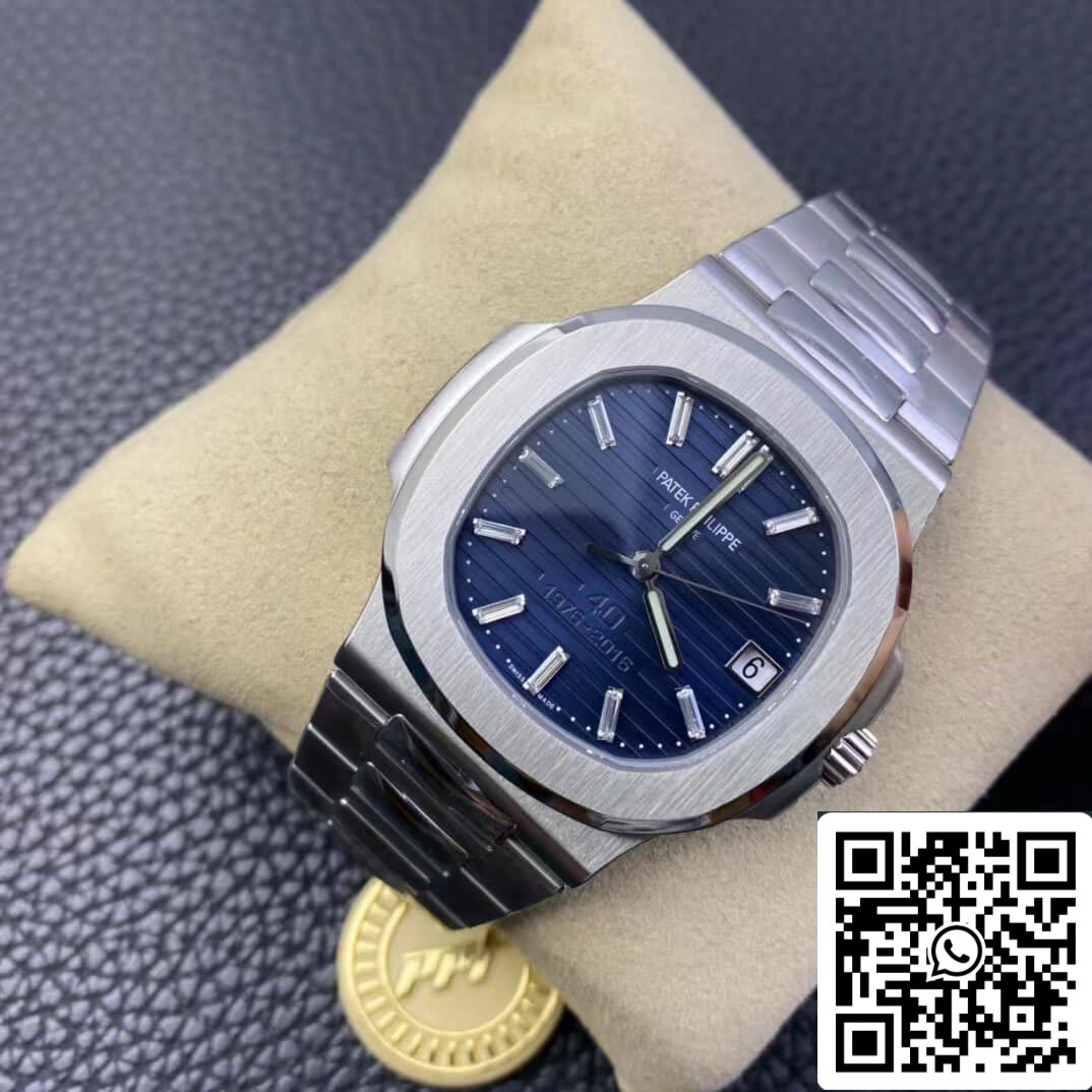 Patek Philippe Nautilus 5711/1P 40th Anniversary 1:1 Best Edition PPF Fabbrica Blue Dial