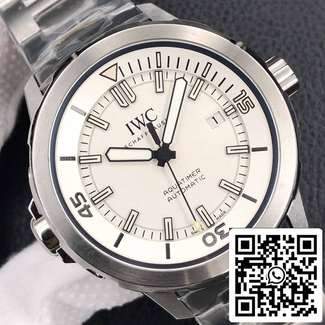 IWC Aquatimer IW329004 1:1 Best Edition V6 Fabbrica Silver White Dial