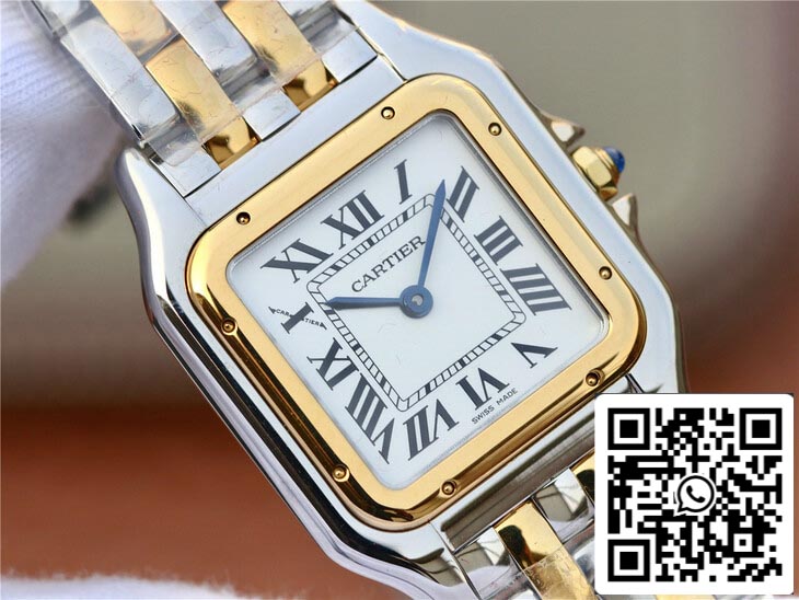 Panthere De Cartier W2PN0007 27MM 1:1 edizione migliore 8848 Fabbrica quadrante bianco