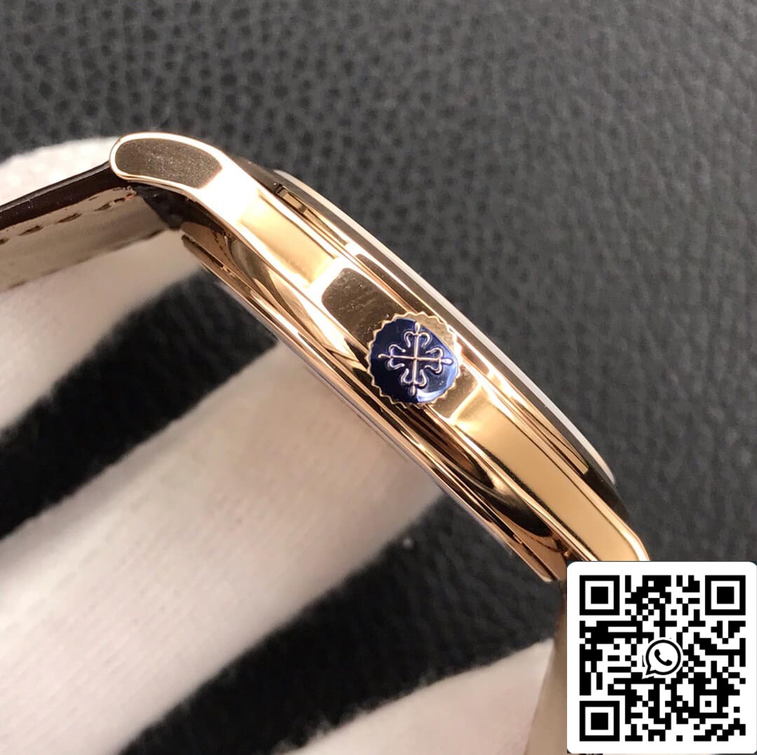 Patek Philippe Calatrava 5296R-001 1:1 Best Edition ZF Fabbrica Rose Gold White Dial