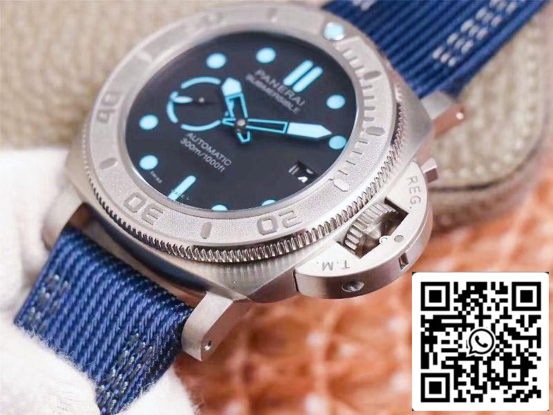 Panerai Sumergible PAM00985 VS Fabbrica 1:1 edizione migliore quadrante nero Swiss P.9010