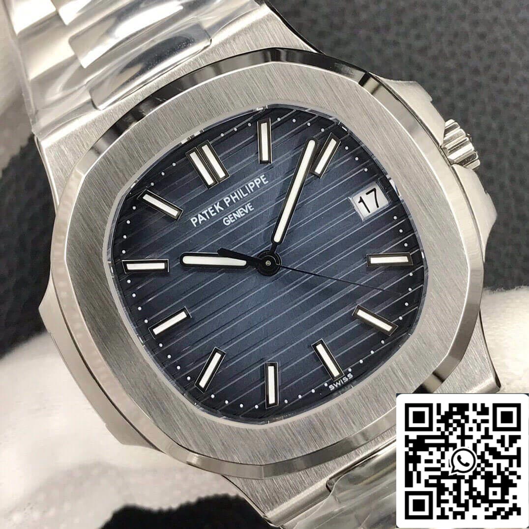Patek Philippe Nautilus 5711/1A 010 1:1 edición migliore 3K Fabbrica quadrante blu
