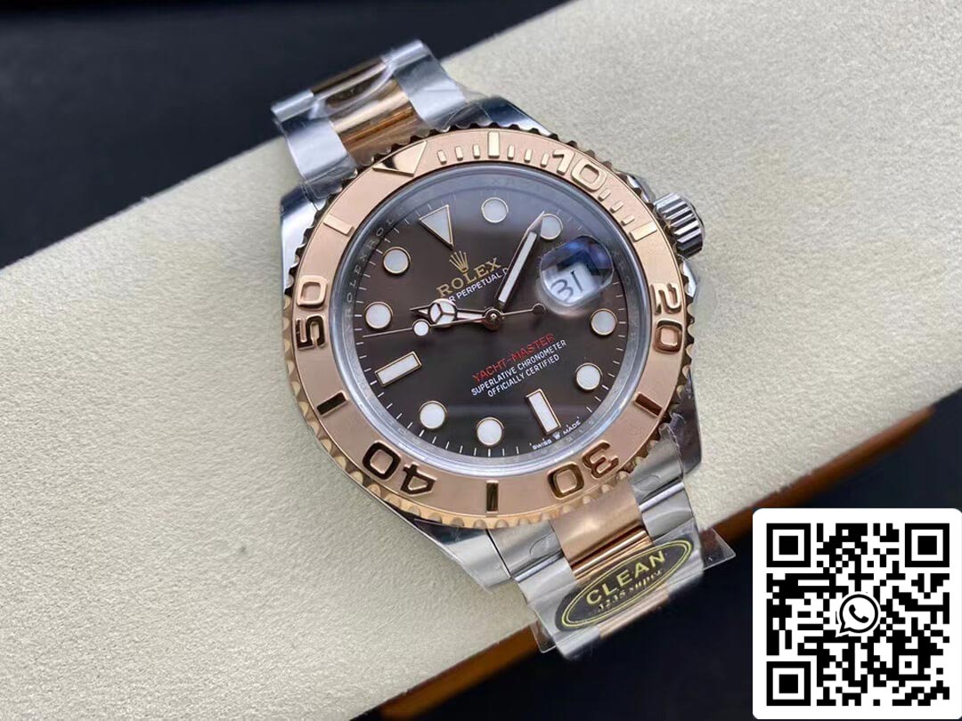 Rolex Yacht‑Master M126621-0001 1:1 edizione migliore Clean Fabbrica Chocolate quadrante
