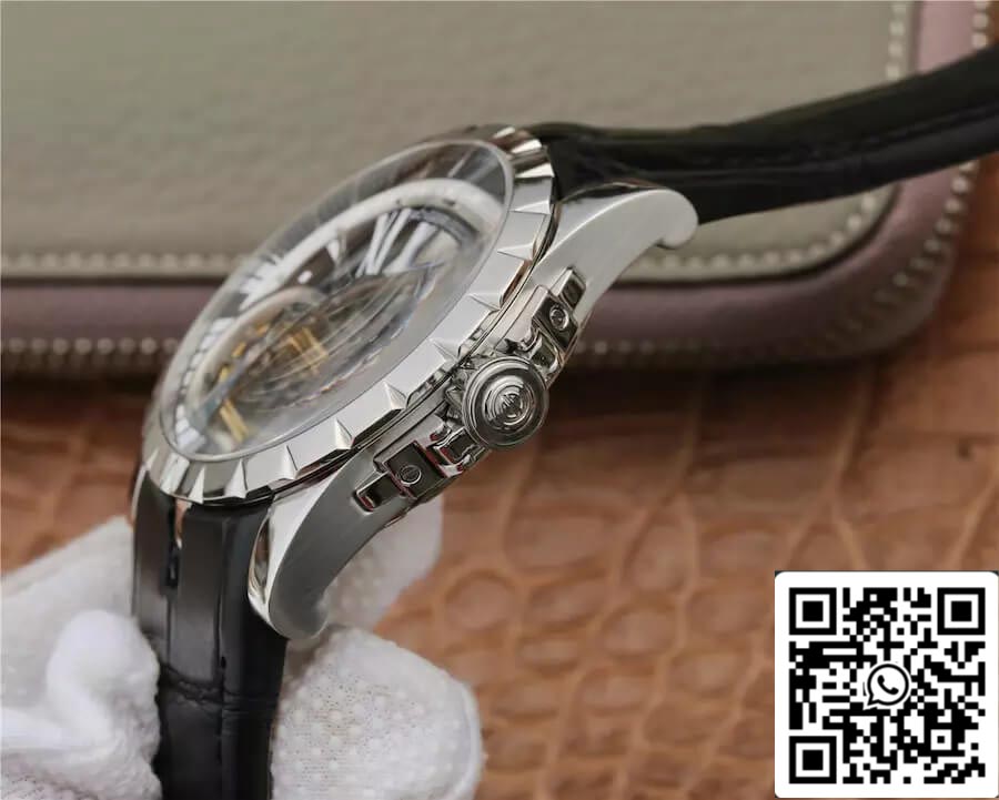 Roger Dubuis Excalibur RDDBEX0291 1:1 edizione migliore JB Fabbrica Tourbillon White Shell Black Dial