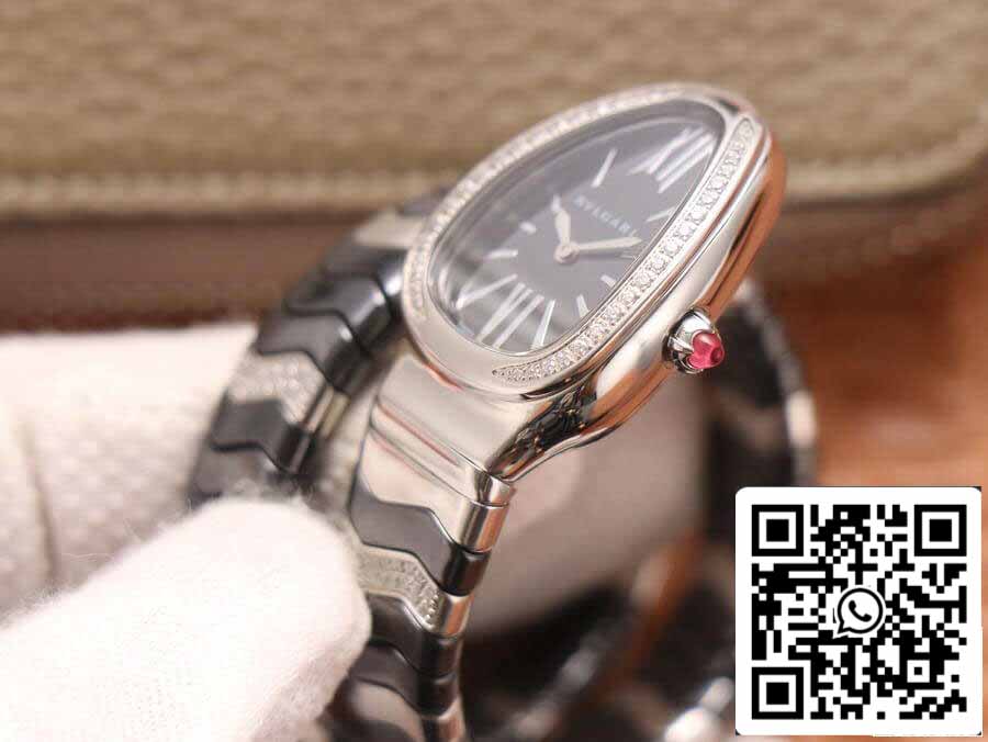 Bvlgari Serpenti 102129 1:1 edição melhor BV Fabbrica acciaio inossidabile Diamond