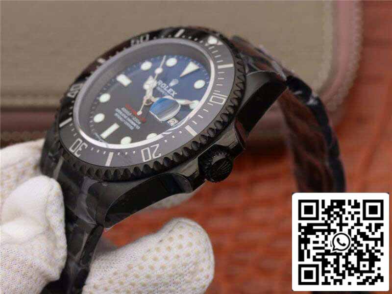 Rolex Deepsea Sea-Dweller 116660 1:1 Melhor Edição Suíça ETA2836 Gradiente Dial
