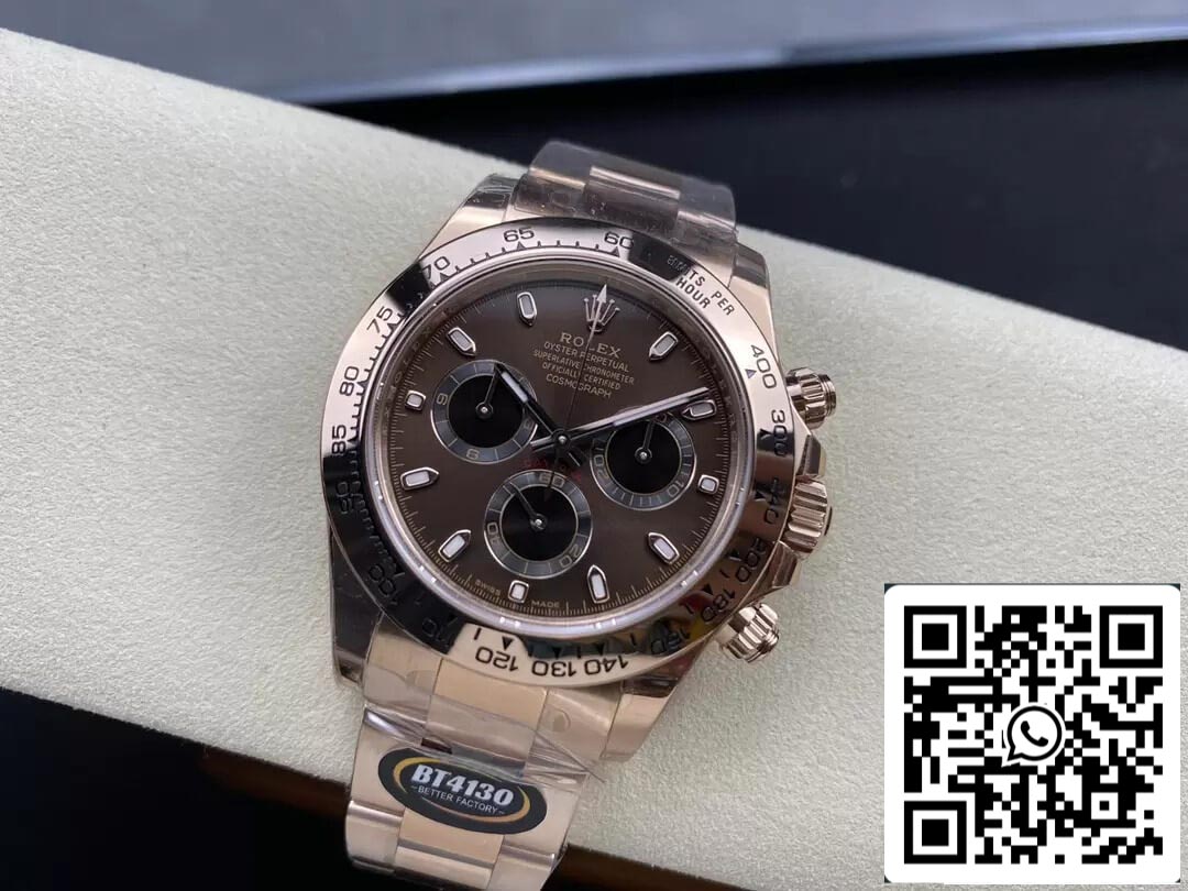 Rolex Daytona M116505-0013 1:1 edição melhor BT Fabbrica Chocolate quadrante