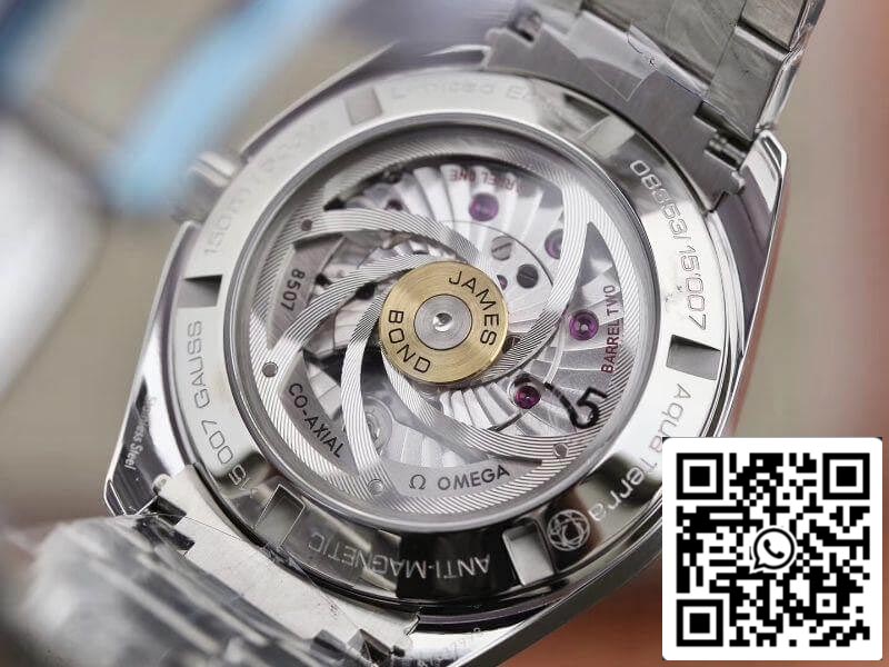 Omega Seamaster Aqua Terra 231.10.42.21.03.004 150M “James Bond” acciaio inossidabile 1:1 edição melhor acciaio inossidabile bracciale Swiss ETA8500 Blu texturizado quadrante