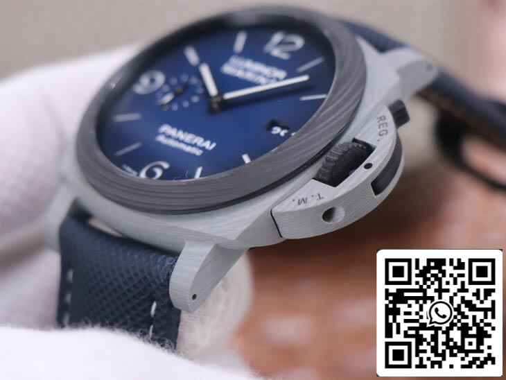 Panerai Luminor PAM1663 1:1 edizione migliore VS Fabbrica Smoked quadrante blu