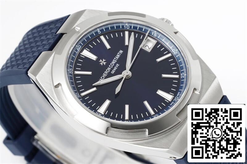 Vacheron Constantin Overseas 4500V 1:1 Best Edition PPF Fabbrica Blue Rubber cinturino