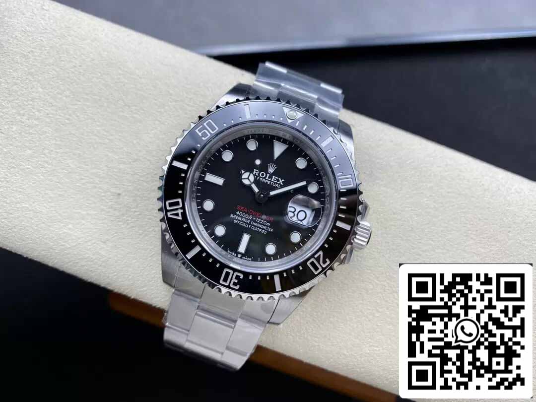 Rolex Sea Dweller M126600-0002 1:1 edizione migliore VS Fabbrica quadrante nero