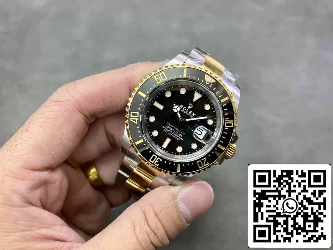 Rolex Sea Dweller M126603-0001 1:1 edizione migliore VS Fabbrica Yellow Oro