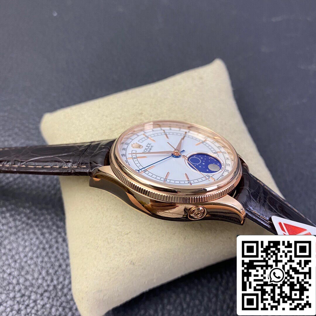Rolex Cellini M50535-0002 1:1 Best Edition KZ Fabbrica White Dial