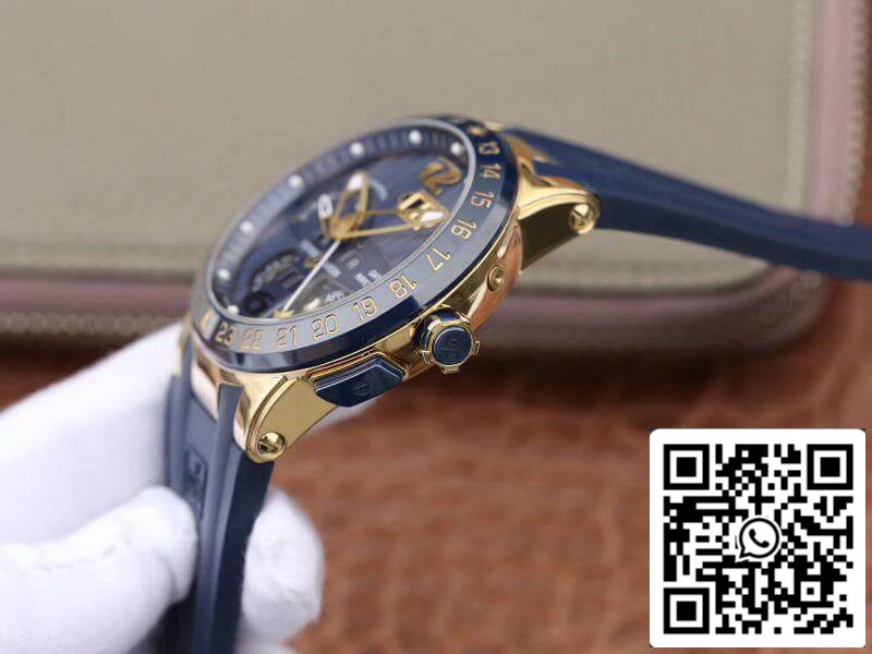 Ulysse Nardin El Toro 322-00-3/BQ All Working GMT Calendar Mechanical Watches 1:1 Best Edition Swiss UN-32