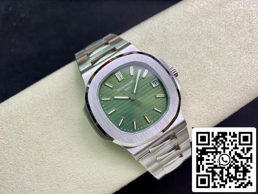 Patek Philippe Nautilus 5711/1A 1:1 Best Edition PPF Fabbrica Olive Green Dial