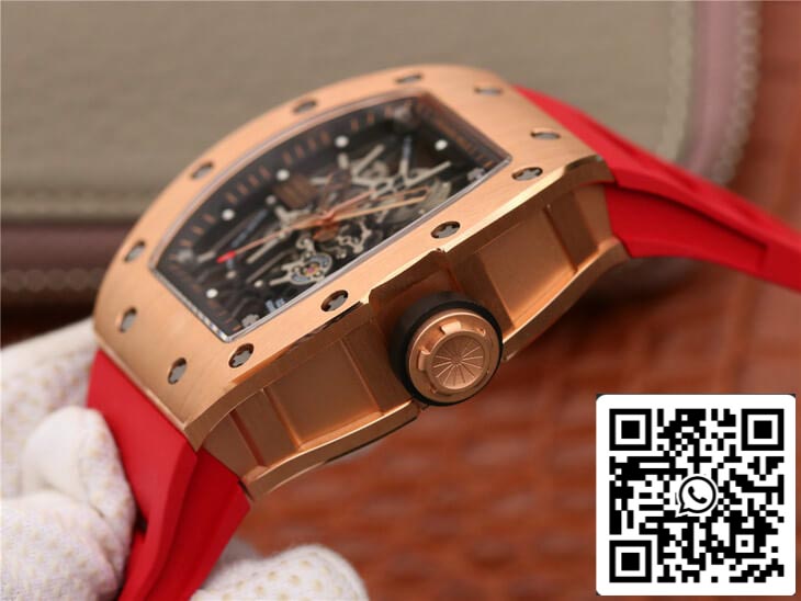Richard Mille RM035 Americas KV Fabbrica 1:1 Best Edition Rose Gold