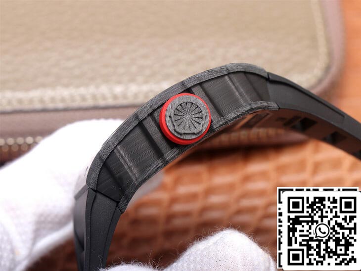 Richard Mille RM35-02 1:1 Best Edition ZF Fabbrica Carbon Fiber Case