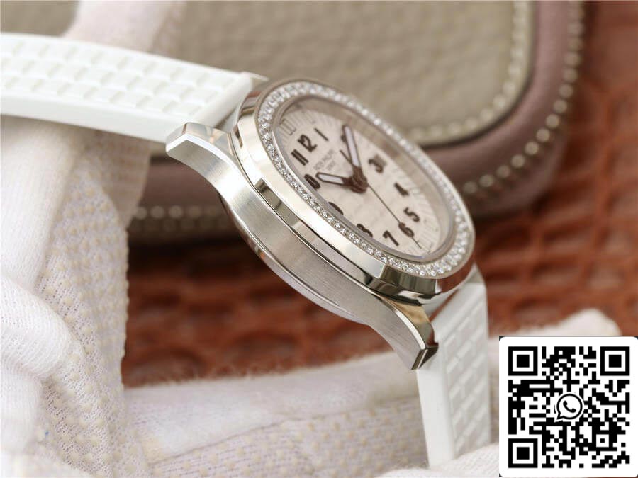 Patek Philippe Aquanaut 5067A-024 1:1 Best Edition PPF Fabbrica Diamond White Dial