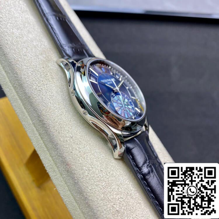 Patek Philippe Complications 5205G-013 1:1 edizione migliore GR Fabbrica quadrante blu