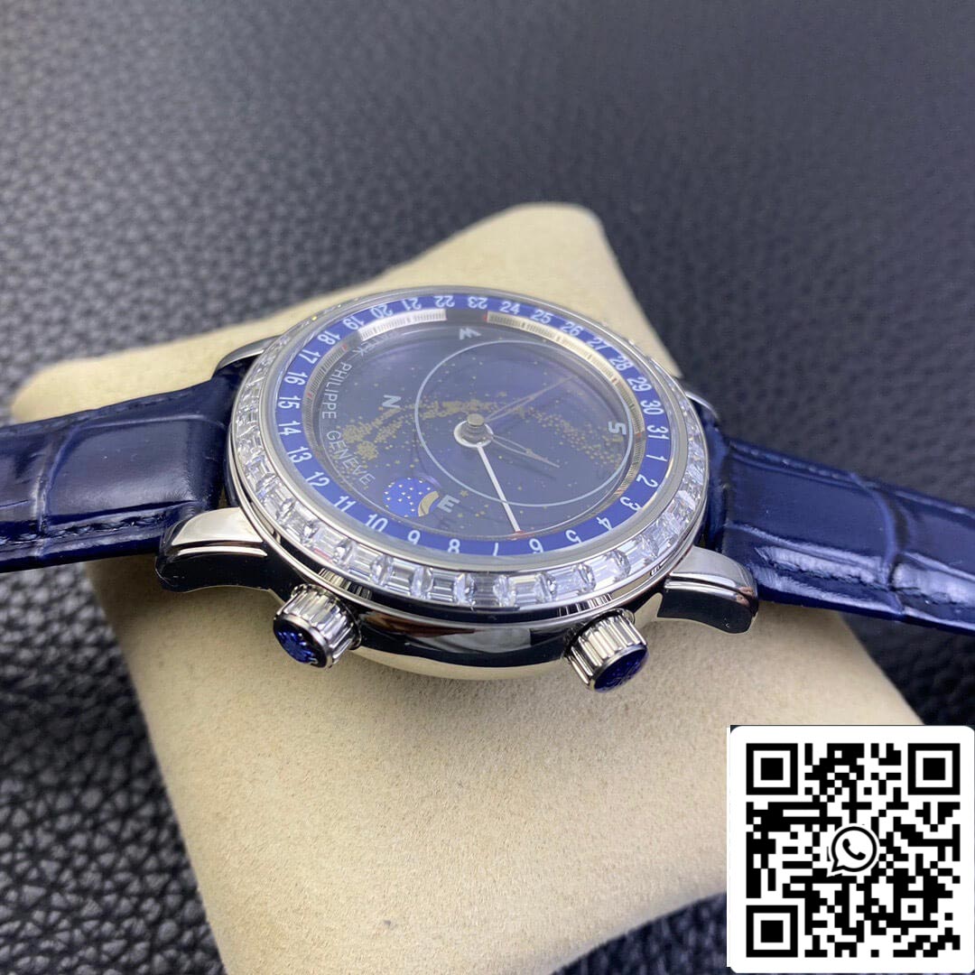 Patek Philippe Grand Complications 6104G-001 1:1 edición mayor AI Fabbrica Sky Moon quadrante blu