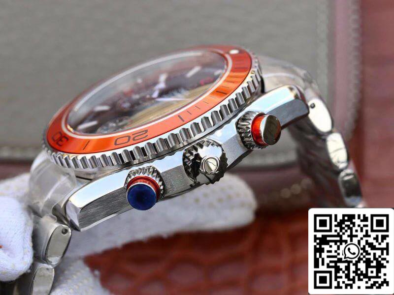 Omega Seamaster Planet Ocean 232.30.46.51.01.002 1:1 edizione migliore Swiss ETA7750 quadrante nero with orange marker