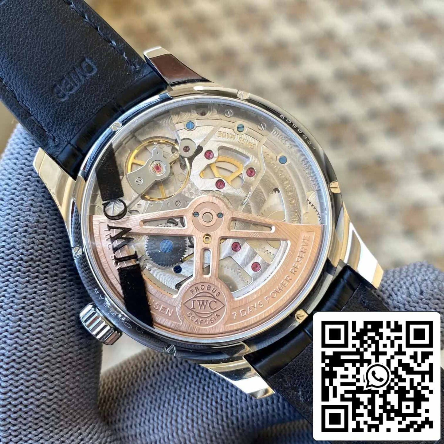 IWC Portuguese Perpetual Calendar IW503406 1:1 edizione migliore APS Fabbrica quadrante bianco