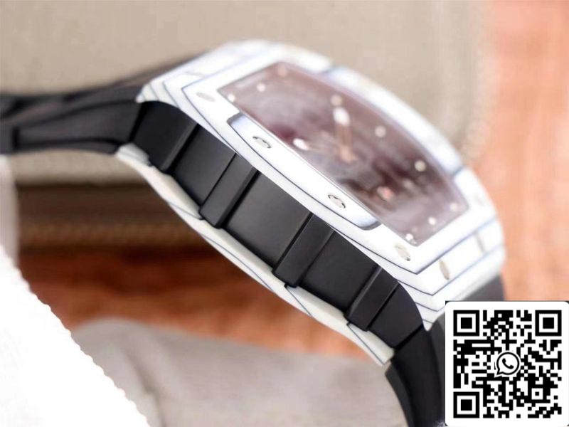 Richard Mille RM052-01 1:1 edizione migliore JB Fabbrica White Ceramic Swiss Tourbillon