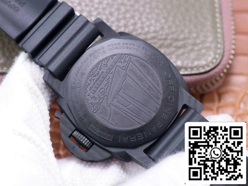 Panerai Submersible PAM01039 1:1 edizione migliore VS Fabbrica Nero Carbonio Swiss P9010