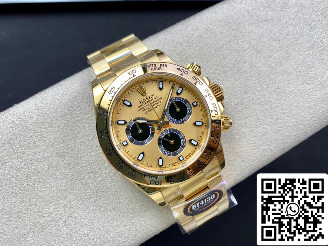 Rolex Daytona M116508-0014 1:1 edizione migliore BT Fabbrica quadrante champagne