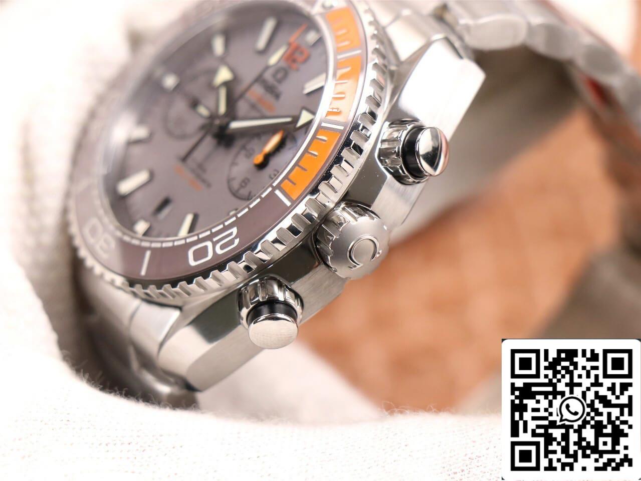 Omega Seamaster Ocean Universe 600M 215.90.46.51.99.001 1:1 Mejor Edición OM Fabbrica V3 Titanio Metal