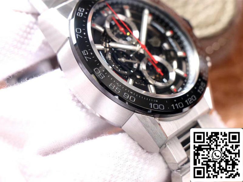 TAG Heuer Carrera CAR2A1W.BA0703 1:1 Best Edition XF Fabbrica Black Dial Swiss HEUER 01