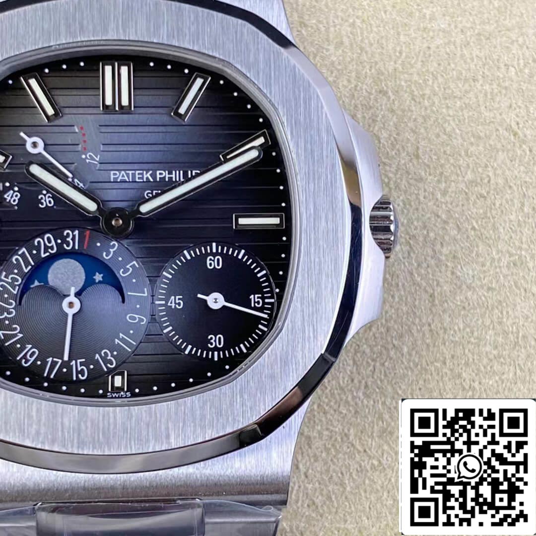 Patek Philippe Nautilus 5712/1A-001 1:1 Best Edition ZF Fabbrica V2 acciaio inossidabile