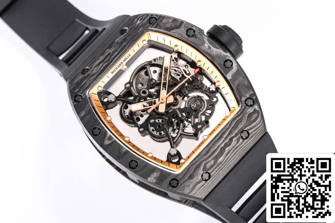 Richard Mille RM055 NTPT 1:1 edizione migliore BBR Fabbrica fibra di carbonio quadrante