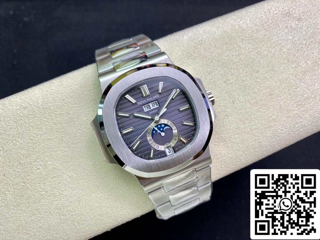 Patek Philippe Nautilus 5726/1A-001 1:1 Best Edition PPF Fabbrica Grey Dial