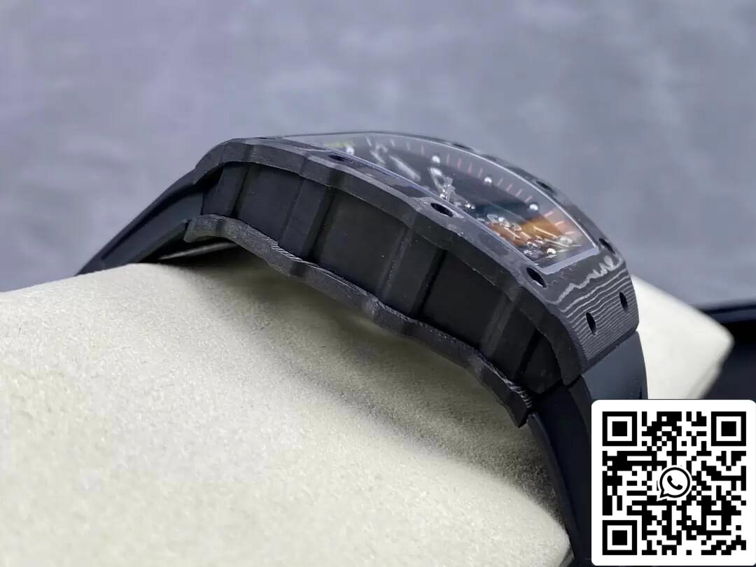 Richard Mille RM35-02 1:1 Best Edition T+ Fabbrica NTPT Carbon Fiber Black cinturino