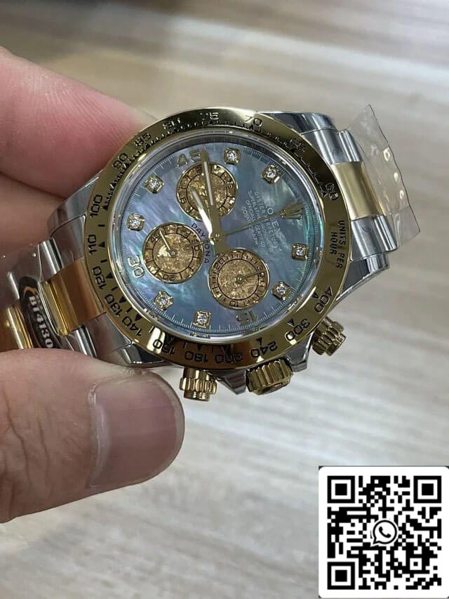Rolex Daytona M116503-0009 1:1 edizione migliore BT Fabbrica Mother-Of-Pearl quadrante