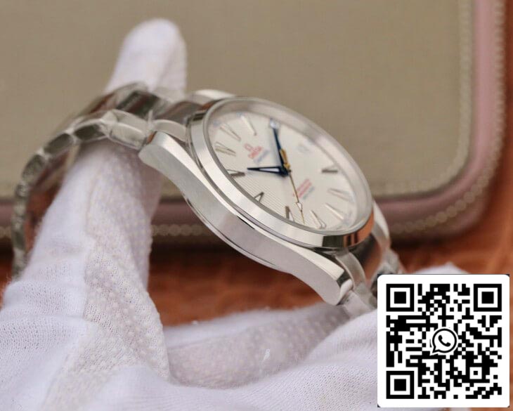 Omega Seamaster 231.10.42.21.02.002 1:1 edição melhor VS Fabbrica quadrante branco