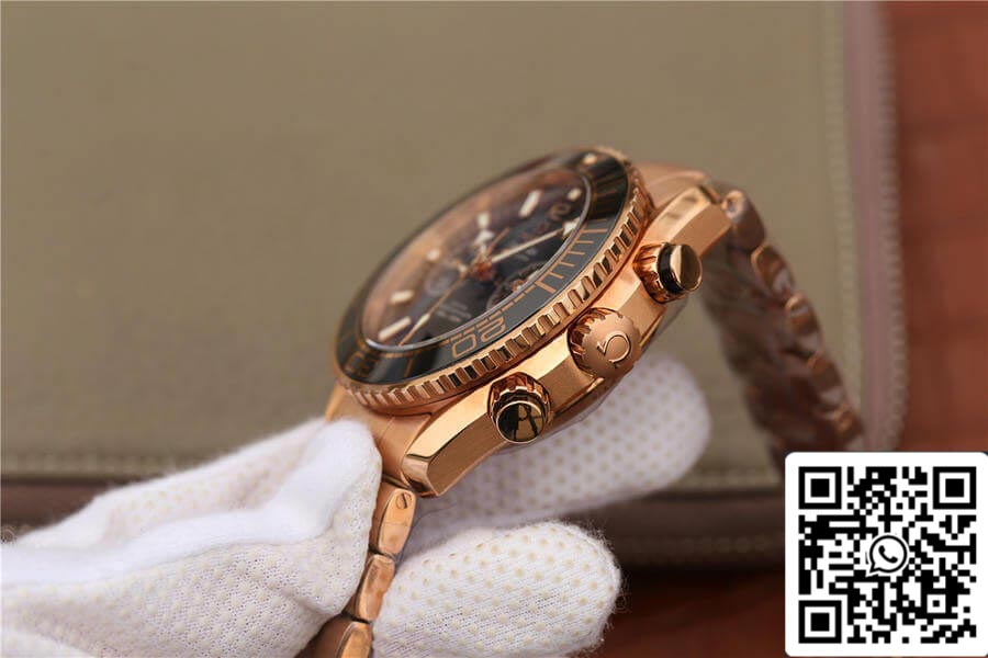 Omega Seamaster Ocean Universe Timing 232.63.46 1:1 edizione migliore OM Fabbrica Rosa Oro