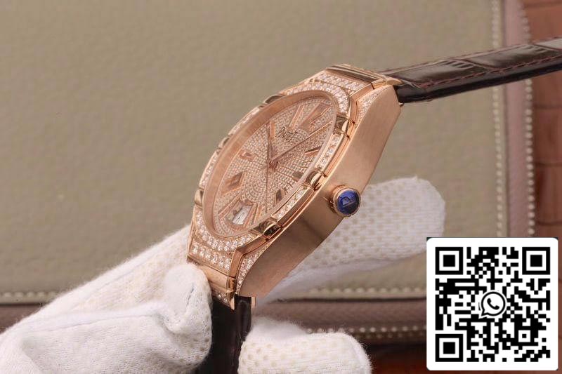 Piaget Polo MKS Fabbrica 1:1 Best Edition Swiss ETA9015 to 800P 18K Rose-gold Plated