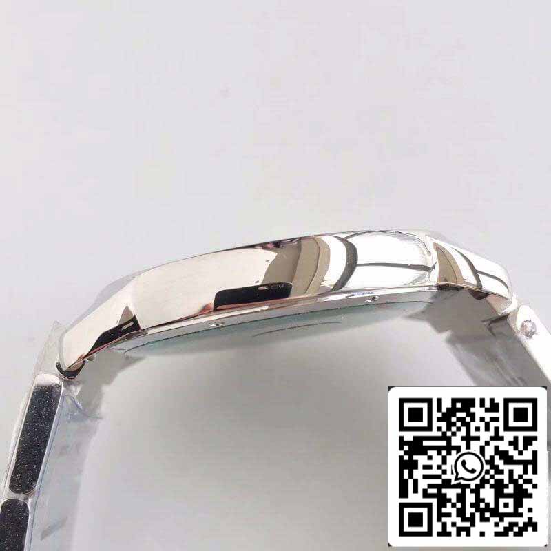 Ronde Solo De Cartier W670101 ZF Fabbrica Relógios Masculinos 1:1 Melhor Edição Suíço ETA9015 Mostrador Branco