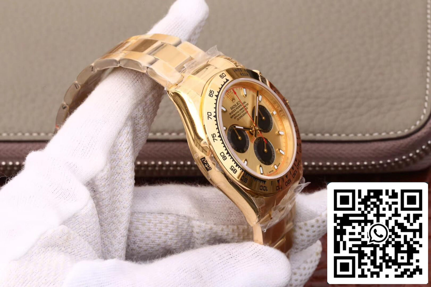 Rolex Daytona 116508 1:1 edizione melhor JH Fabbrica Cronógrafo Amarelo Ouro Preto