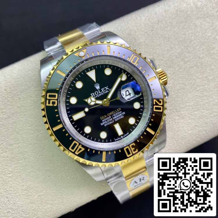 Rolex Sea Dweller M126603-0001 1:1 edición migliore AR Fabbrica quadrante nero