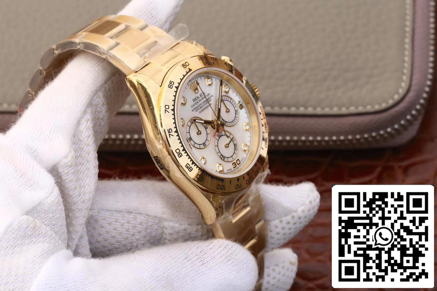 Rolex Daytona Cosmograph 116528-78598 1:1 edição melhor JH Fabbrica Diamonds Dial