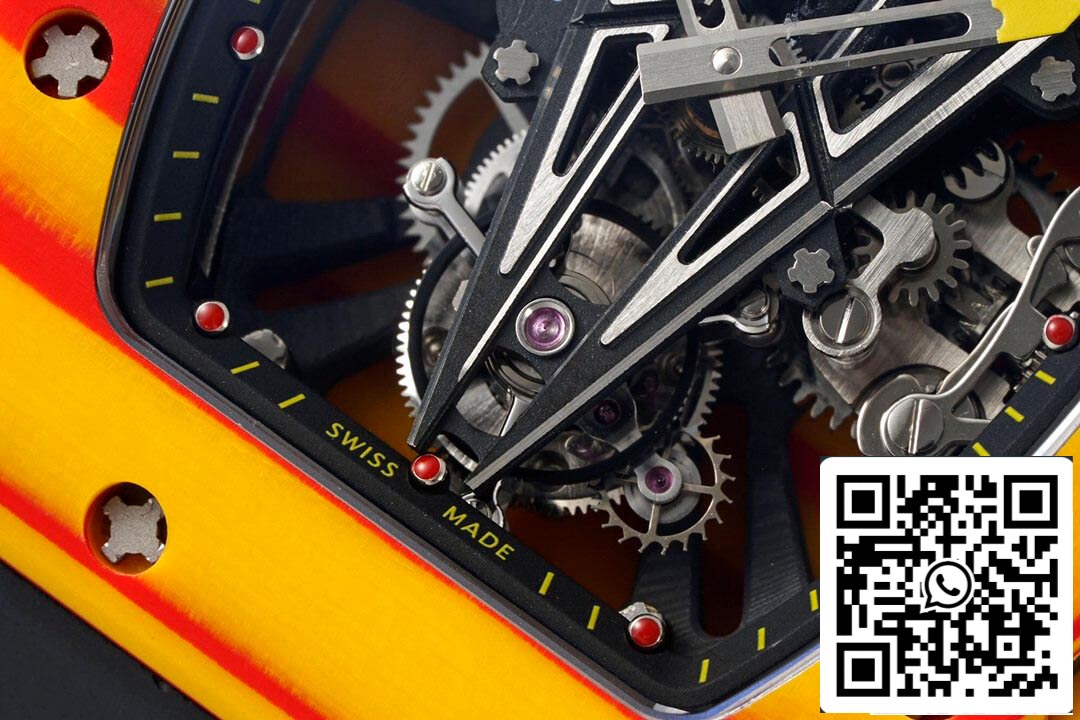 Richard Mille RM27-03 Rafael Nadal Tourbillon 1:1 Best Edition RM Fabbrica Rubber cinturino