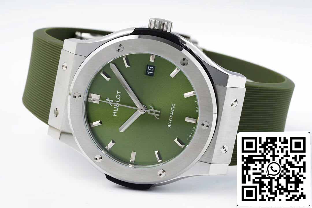 Hublot Classic Fusion 542.NX.8970.RX 42MM 1:1 edizione migliore HB Fabbrica quadrante verde