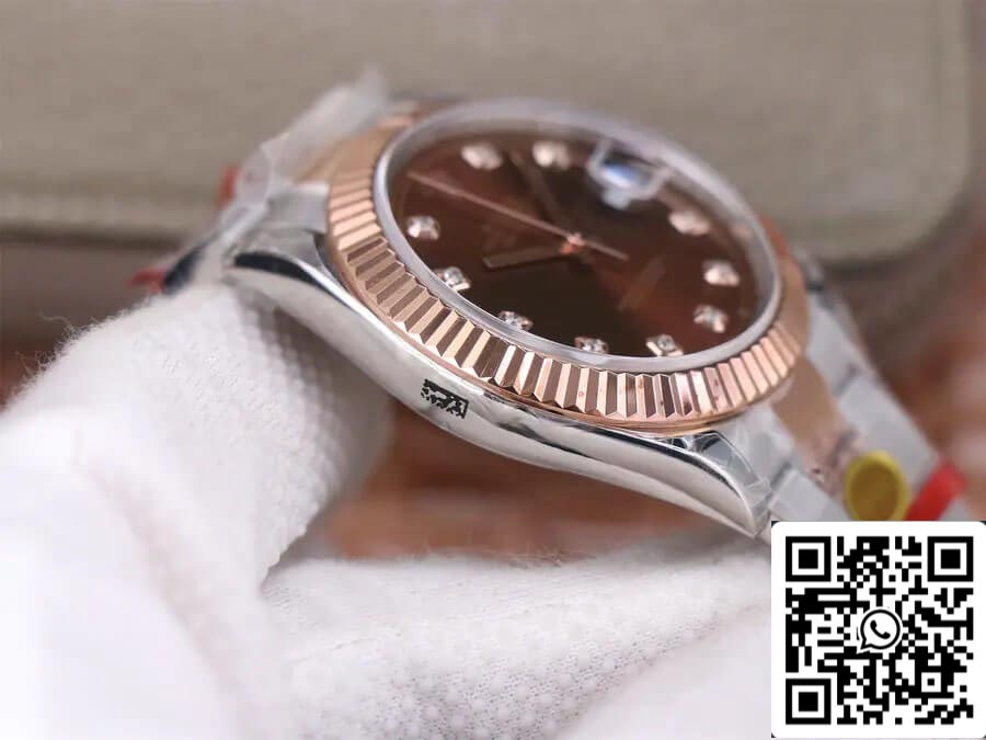 Rolex Datejust M126331-0003 41MM 1:1 Best Edition TW Fabbrica Chocolate Dial